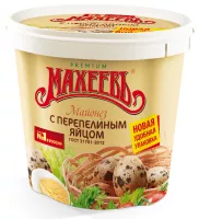 4604248003326_Махеев с перепелиным яйцом Майонез 820 мл 50,5 ведро