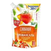 Майонез Слобода Провансаль дой-пак 800мл