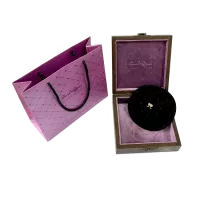 Кипа DavidoV by Devid Roytman чёрная замша,15см