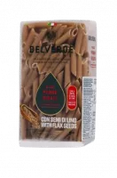 Макаронные изделия № 532 Пенне Ригате Биолоджика с добавлением льняной муки