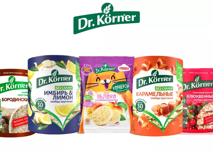 НОВЫЕ КОШЕРНЫЕ ВКУСЫ ХЛЕБЦEВ DR.KÖRNER