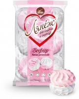 4607037436251 «Зефир «Бело-розовый» ароматизированный» (315 г, по 12 шт., ТЗ НЕВА, Лянеж)