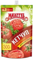 4604248003845_Кетчуп Махеев Томатный 500гр