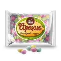 4607037435674 «Драже «Арахис в сахарной глазури» с ароматом ванили» (150 г, по 15 шт., ТЗ НЕВА)
