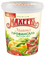 4604248000554_Махеев Провансаль Майонез классич 820 мл 50,5% ведро
