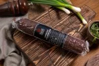 Колбаса Эльйон Сервелат Альпийский с перцем сырокопченый