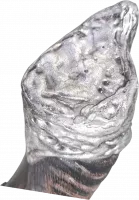 Small kudu shofar, anointing oil, silver plated, with Star of David pattern, handmade_3