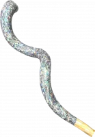 Shofar mother of pearls, green stones imported from Australia, special, luxurios, for connoisseurs_collectors_3