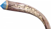 Shofar Kudu  Lion of Judah with Crown, handmade_3