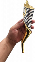 Mezuzah with shofar kudu pattern_1