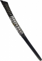 Shofar oryx, exotic, silver and gold plated, patterned after the Ark of the Covenant_1